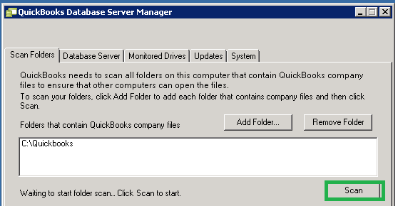 quickbooks database server manager for mac